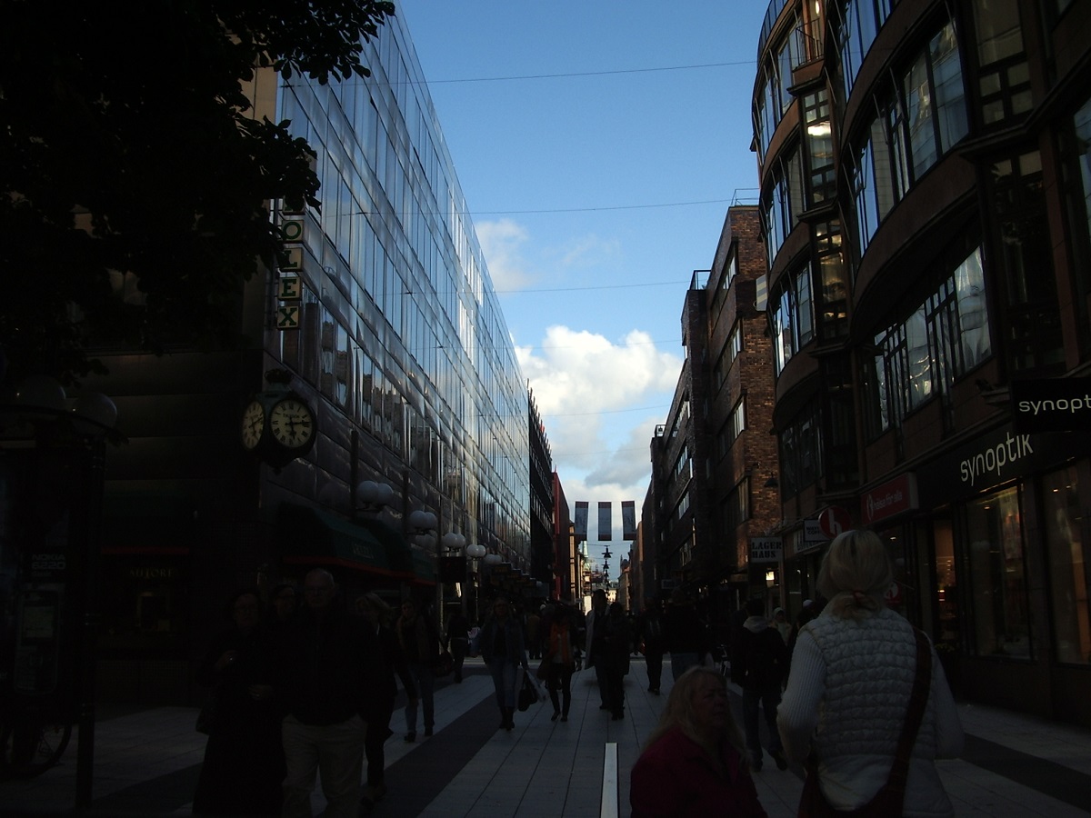 私のスウェーデン観光の写真。