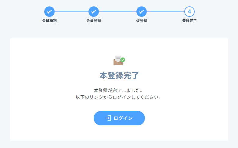 BlogMapのブロガー設定の本登録が完了した。